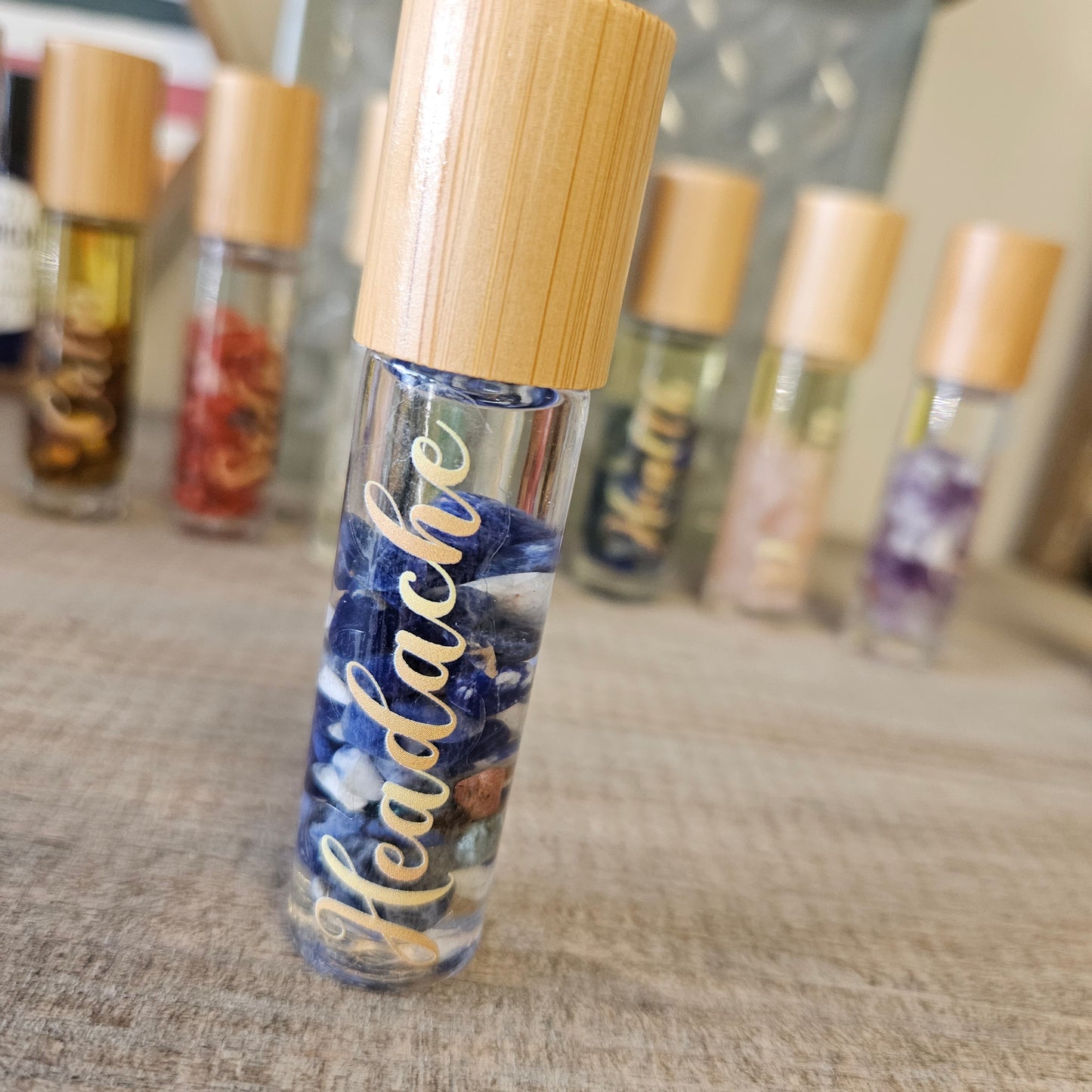 Gemstone Roller bottles