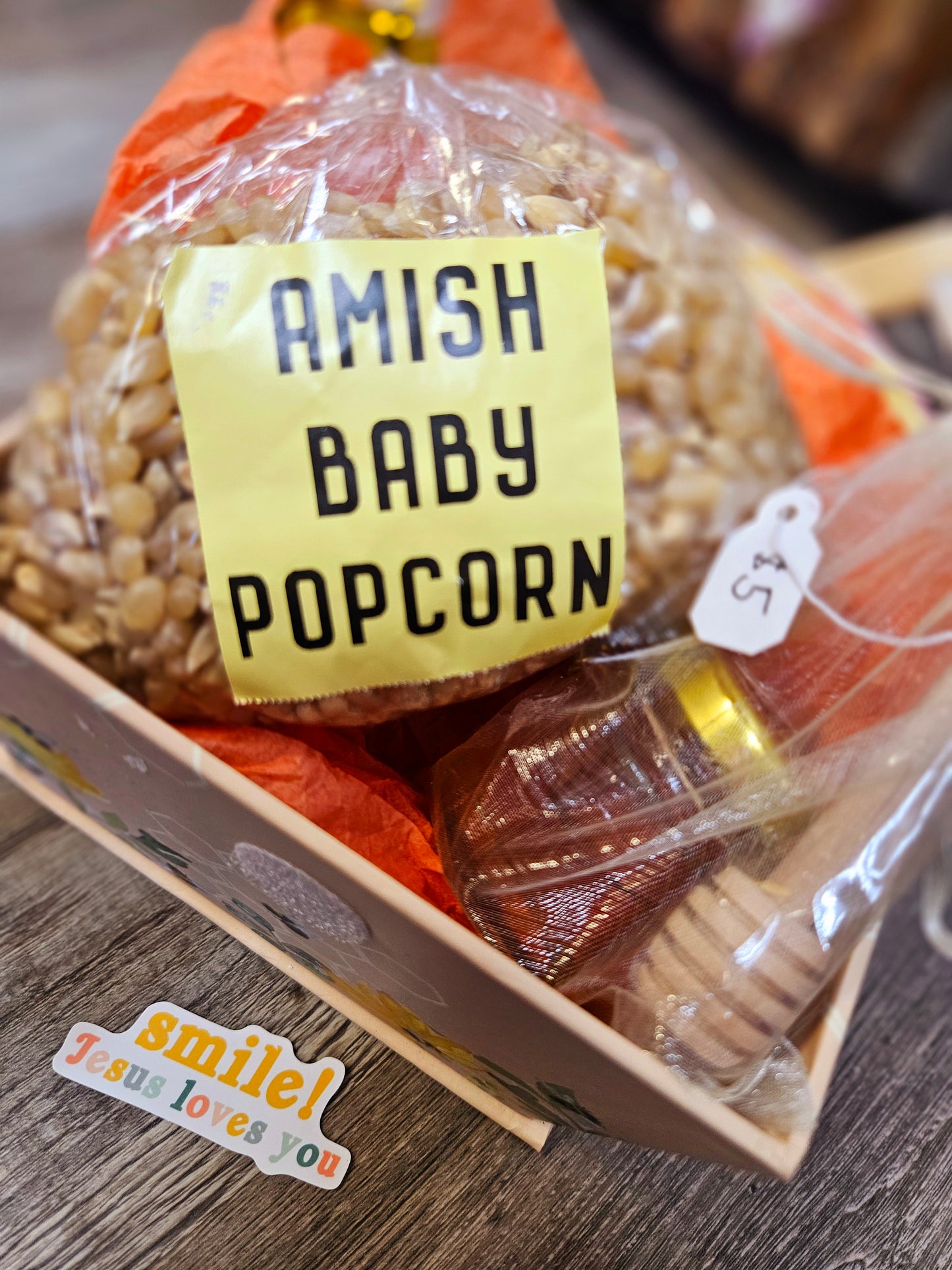 Honey & Baby Popcorn Gift Box