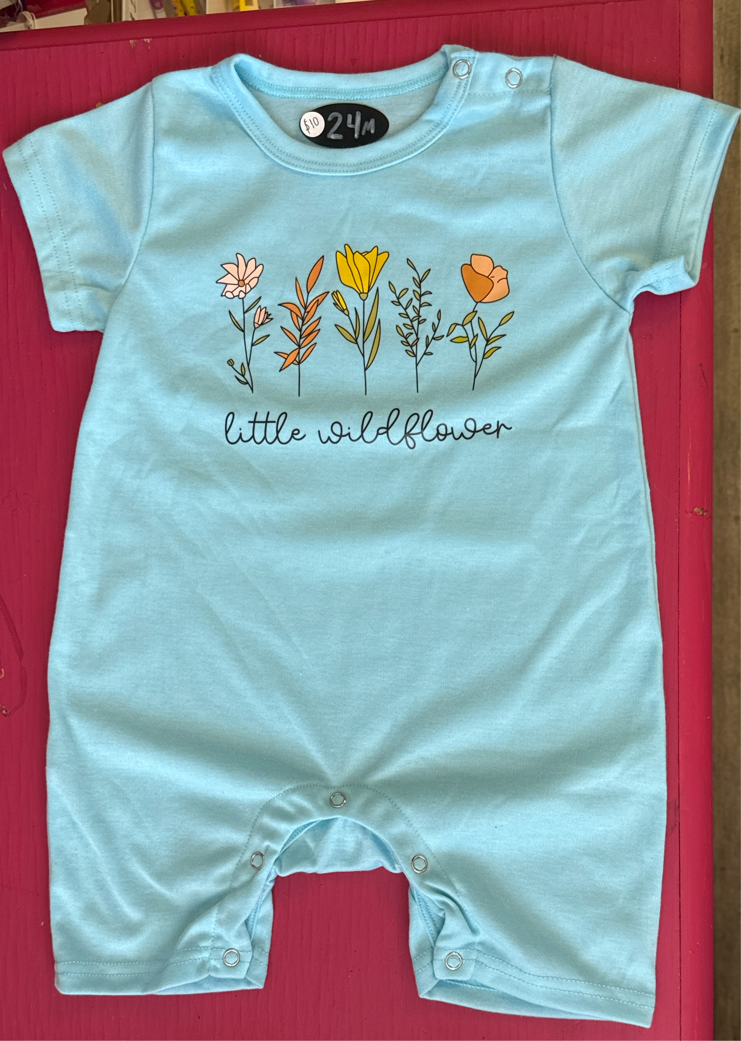 “Little Wildflower” Onesie