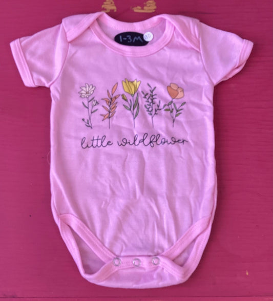 “Little Wildflower” Onesie