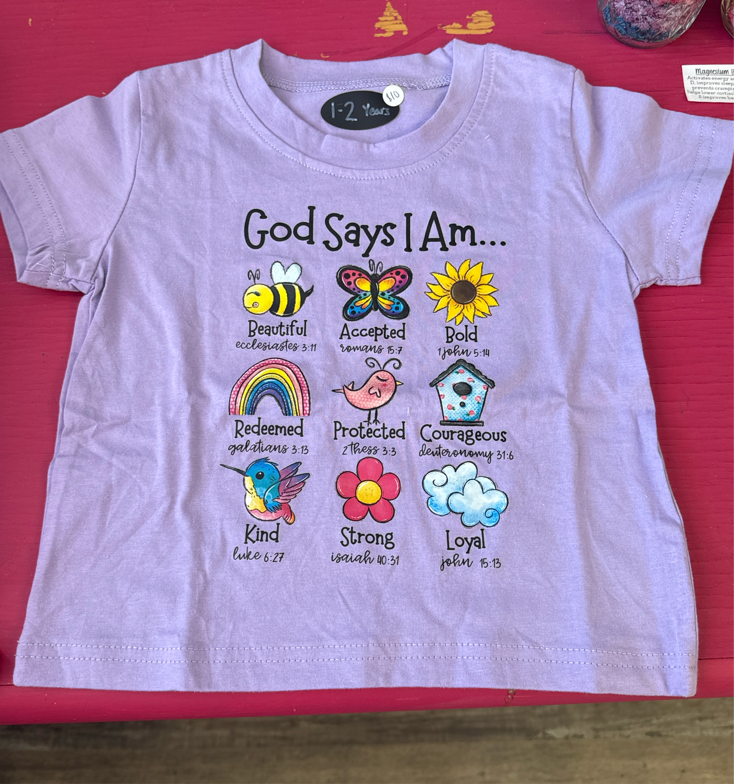 “God Says I Am” Graphic Tee