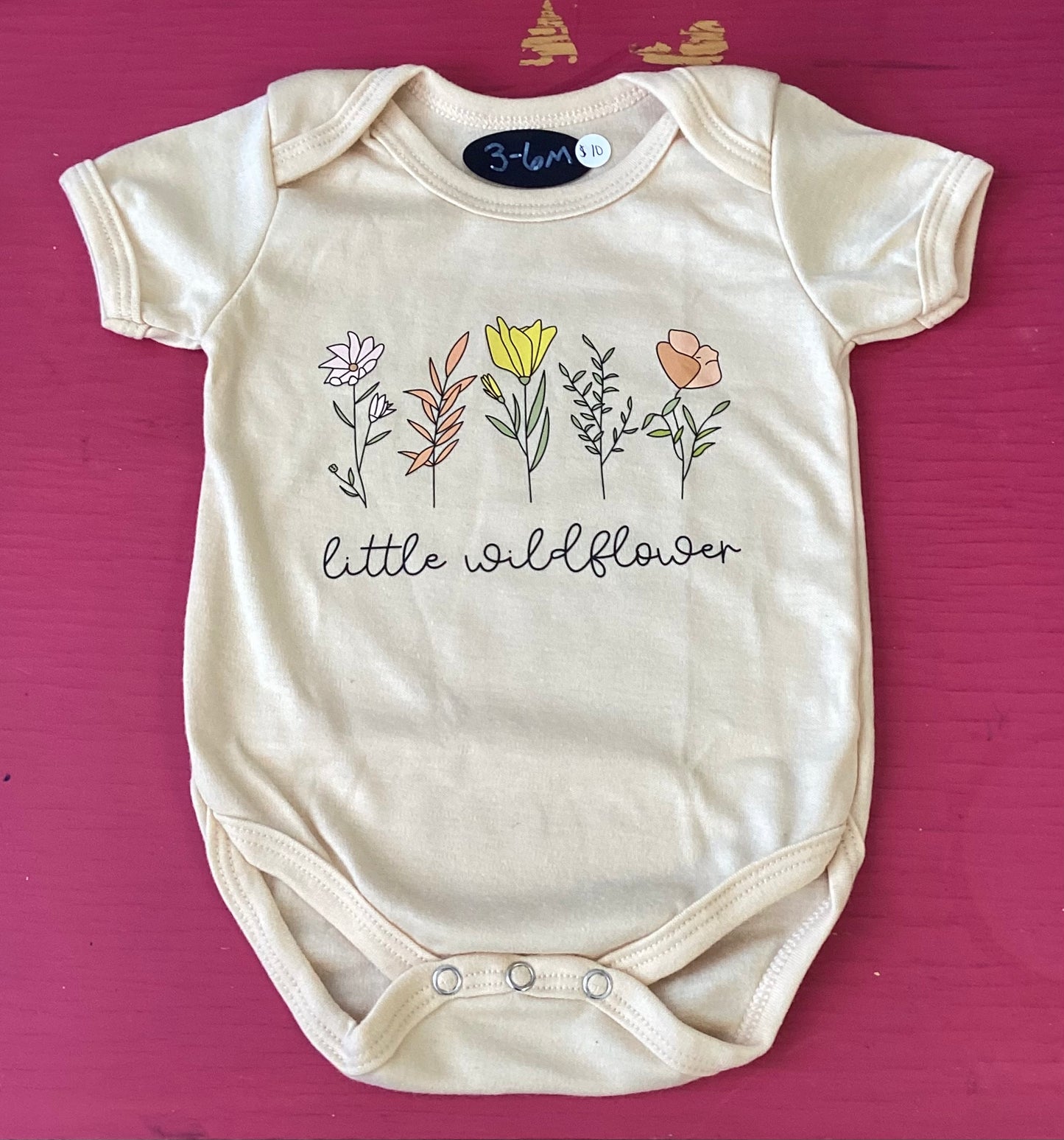 “Little Wildflower” Onesie