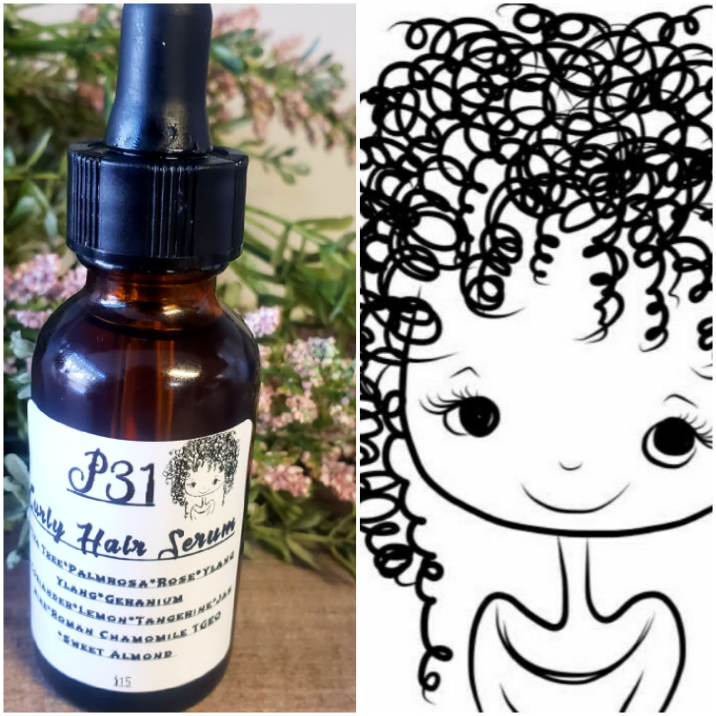 Curly Hair Serum